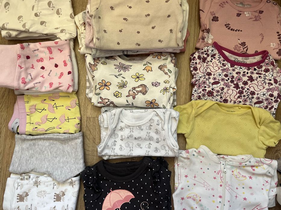 Paczka ubranek dla noworodka 56/62