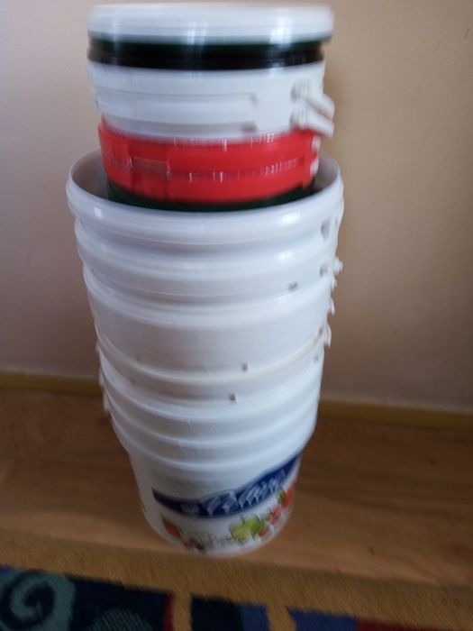 Wiaderko plastikowe spożywcze