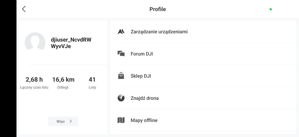 Dron dji mini 3, dwie baterie  + care