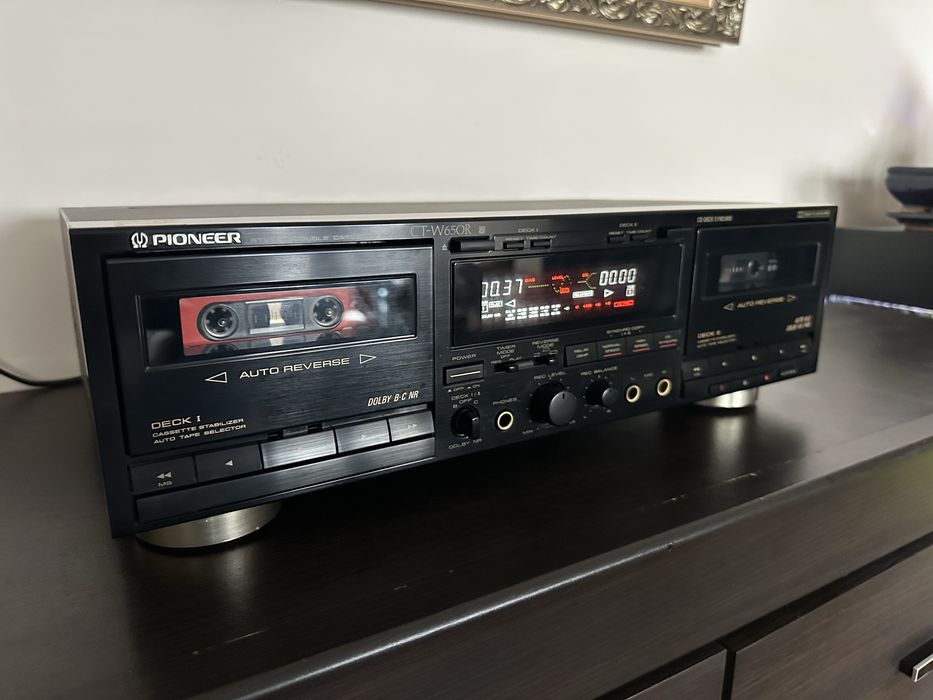 Magnetofon Pioneer CT-W 650R stan bardzo dobry