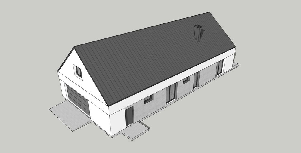 Działka budowlana z pozwoleniem + płyta fundamentowa - Widok 5