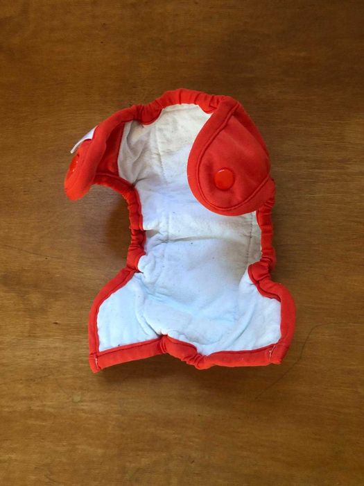 Várias fraldas reutilizáveis