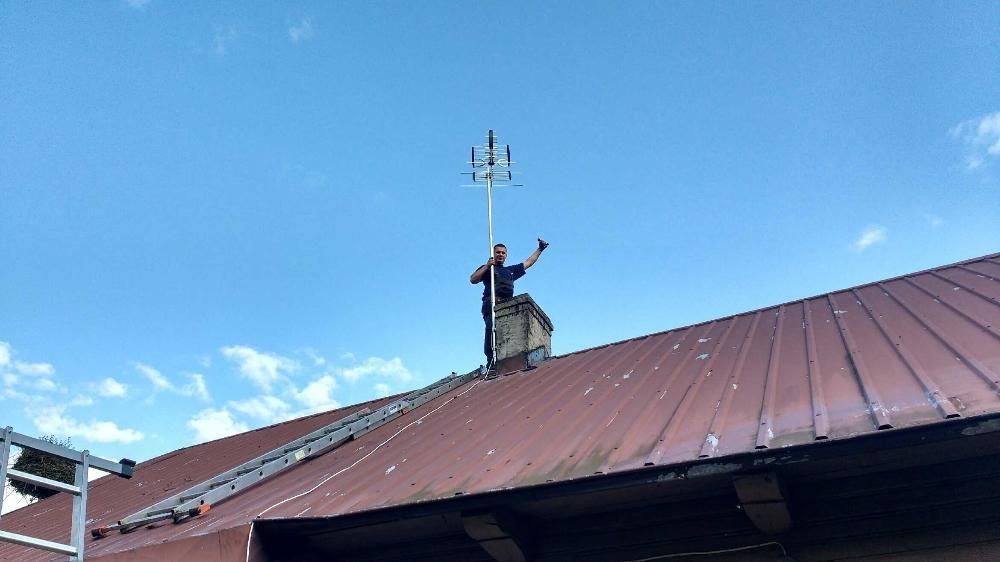 Montaż anten telewizji satelitarnej/DVB-T , internet LTE/ satelitarny