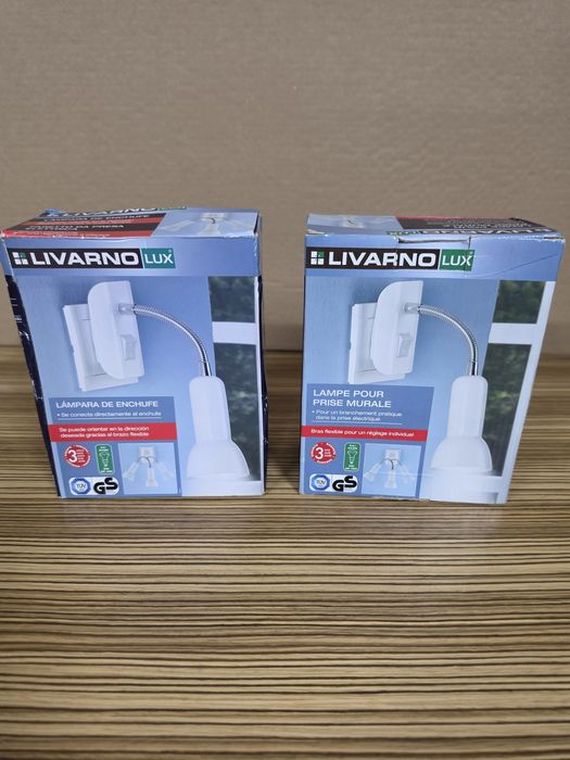 Zestaw 2x lampka wtykowa nocna do gniazdka Livarno Lux