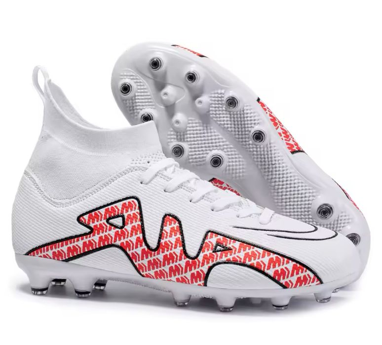 Buty piłkarskie korki lanki skarpeta obuwie sportowe futbolówki