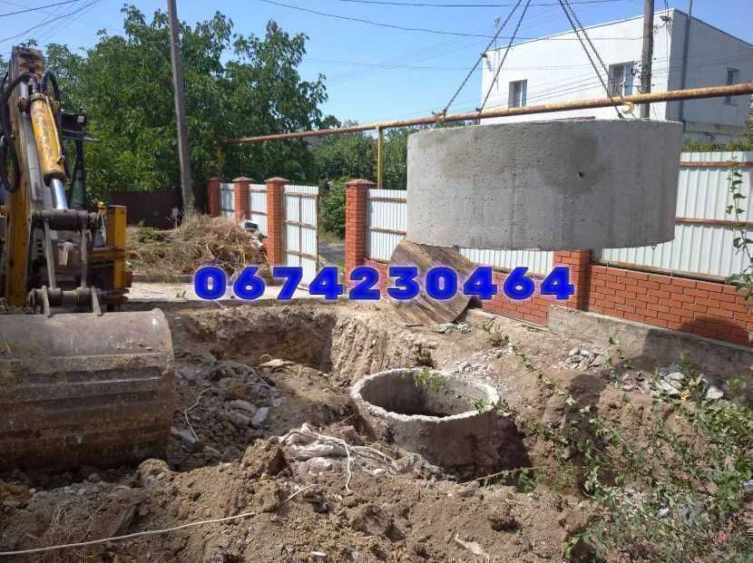 Выгребная яма септик канализация копка сливная вигрібна зливна септик