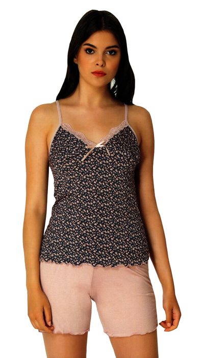 Piżama damska krótka na ramiączkach rozmiar L