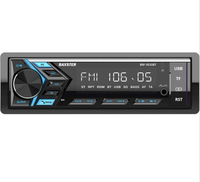 Автомагнитола Baxster BSF-3531BT Multicolor7/BT