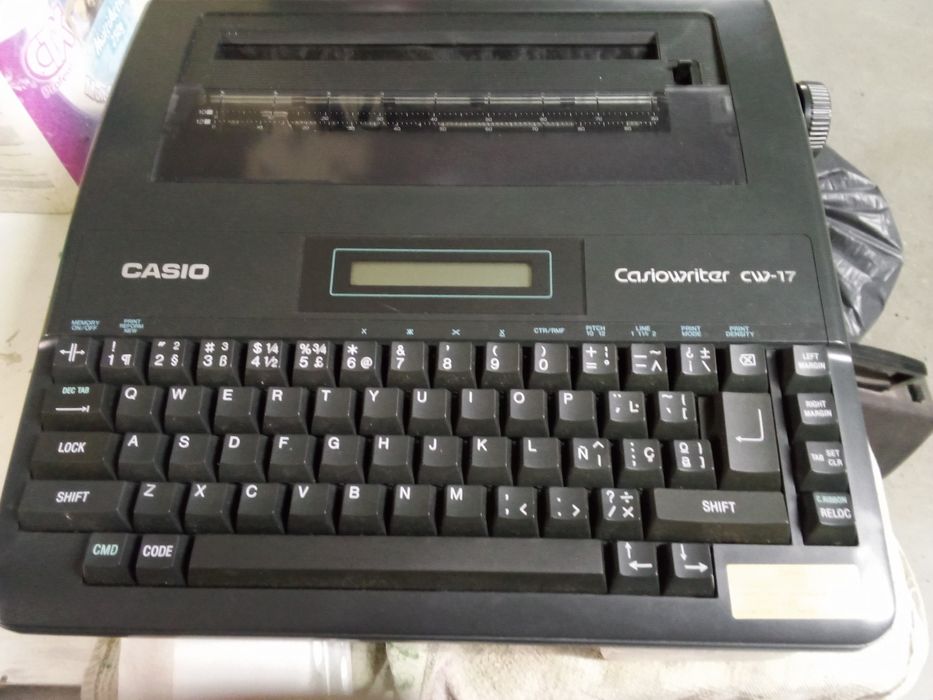 Máquina de escrever