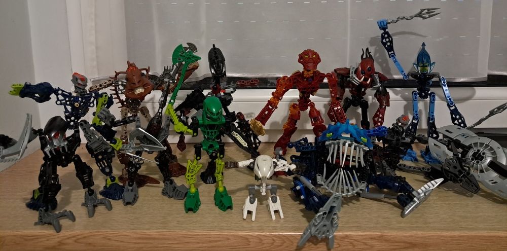 LEGO Bionicle | duża kolekcja figurek i części | oryginał