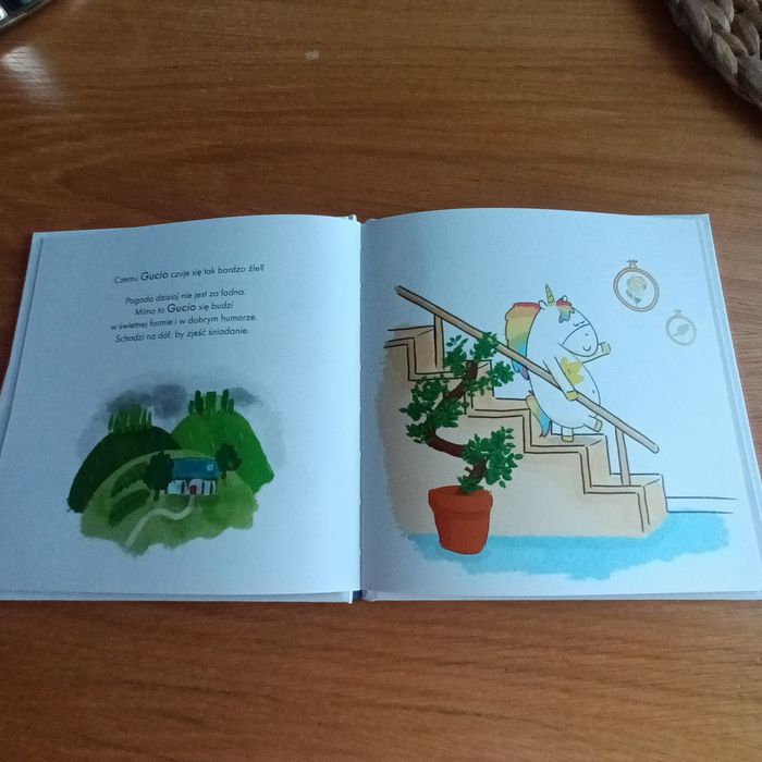 Gucio się denerwuje. Książeczka dla dzieci