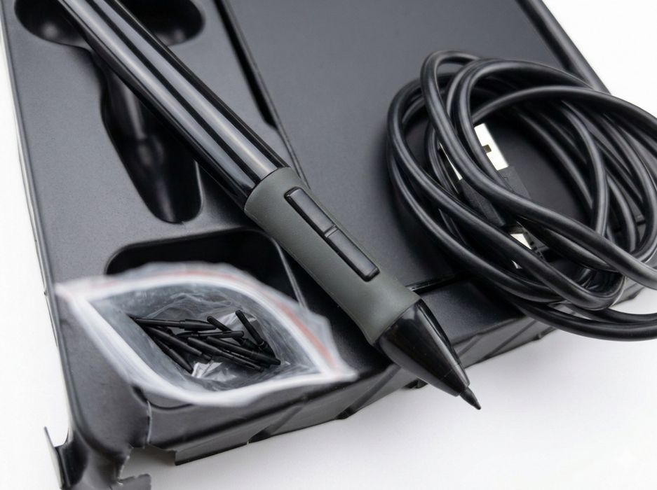Б/у  Графічний планшет для osu  Huion 420 — повний комплект