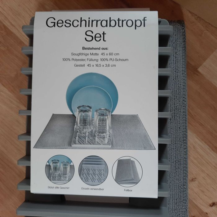 Ociekacz do naczyń Składana suszarka MONKEY CLEAN 45x60 cm