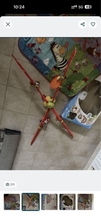 Parque infantil ginásio de bebé de marca, novo e super didático