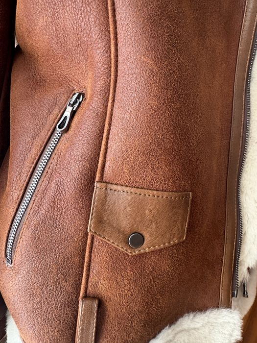 Kożuch naturalny ramoneska  roz 44