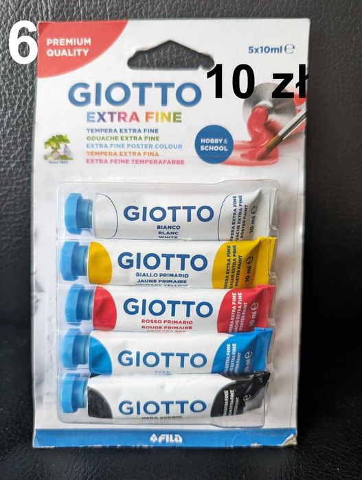 Farby tempery Giotto 5