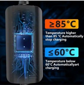 Carregador Portátil 7 kw - 32A -Type 2 - Veiculos Eletricos/ Hibridos