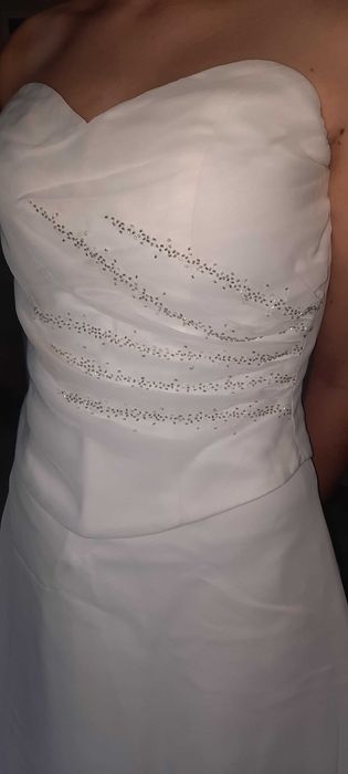 Suknia ślubna biała