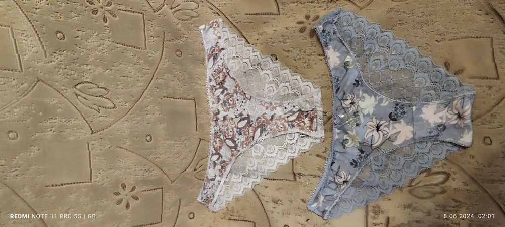Sprzedam dwie pary majtek koronkowych