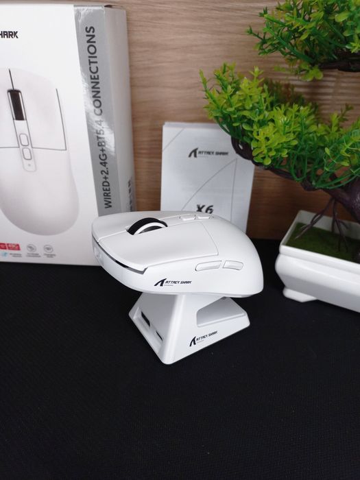 НОВА Ігрова мишка Attack Shark X6 | Бездротова | PixArt PAW3395