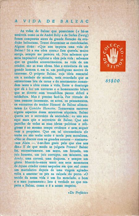 "Prometeu ou a vida de Balzac" - André Maurois