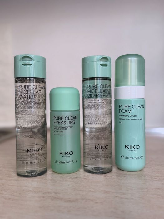 Міцелярна вода  Kiko milano pure clean  micellar water