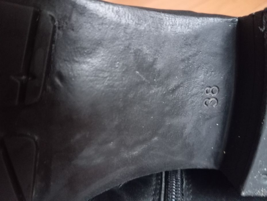 Ботинки демисезонные кожаные