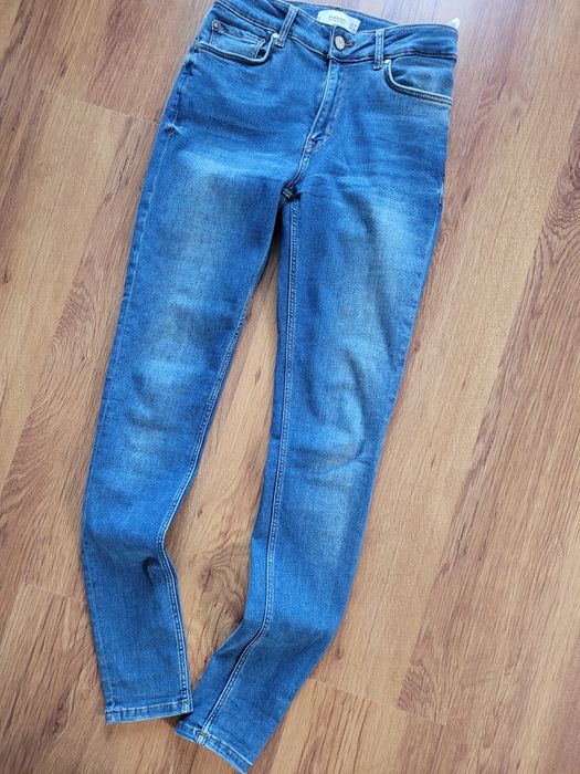 Mango spodnie jeansy rurki roz.36