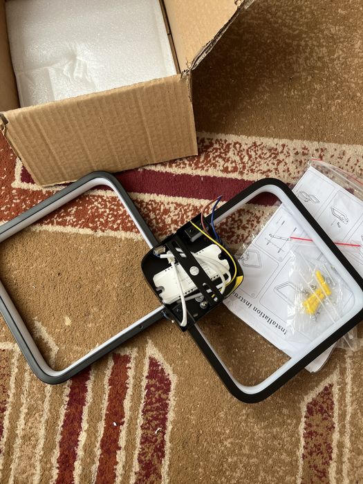 Люстра на стелю 2 секції