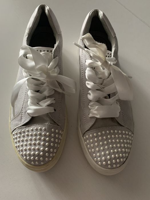 Sneakersy trampki na platformie 37