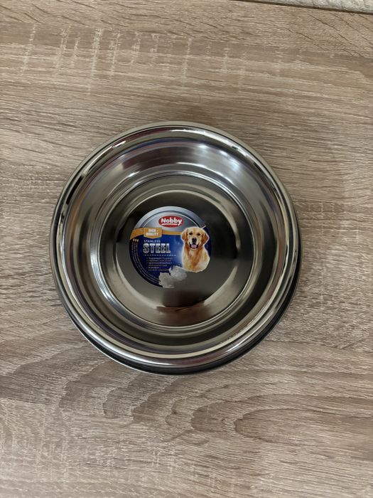 Металева миска для собак