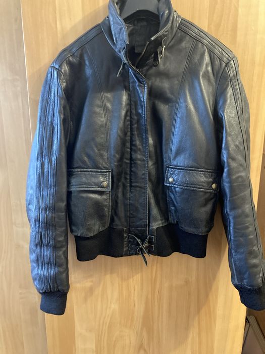 Куртка  шкіряна чоловіча Adidas