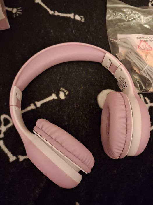 Słuchawki dziecięce Bluetooth earfun Kids | Nowe | Różowe