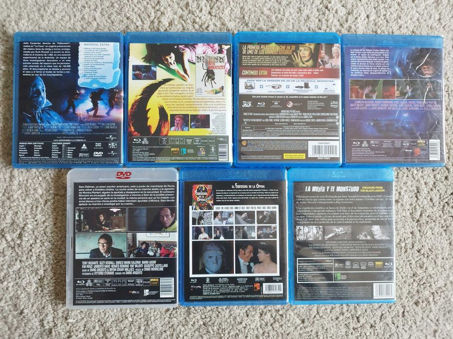 Filmes de terror em Blu-ray (com legendas)