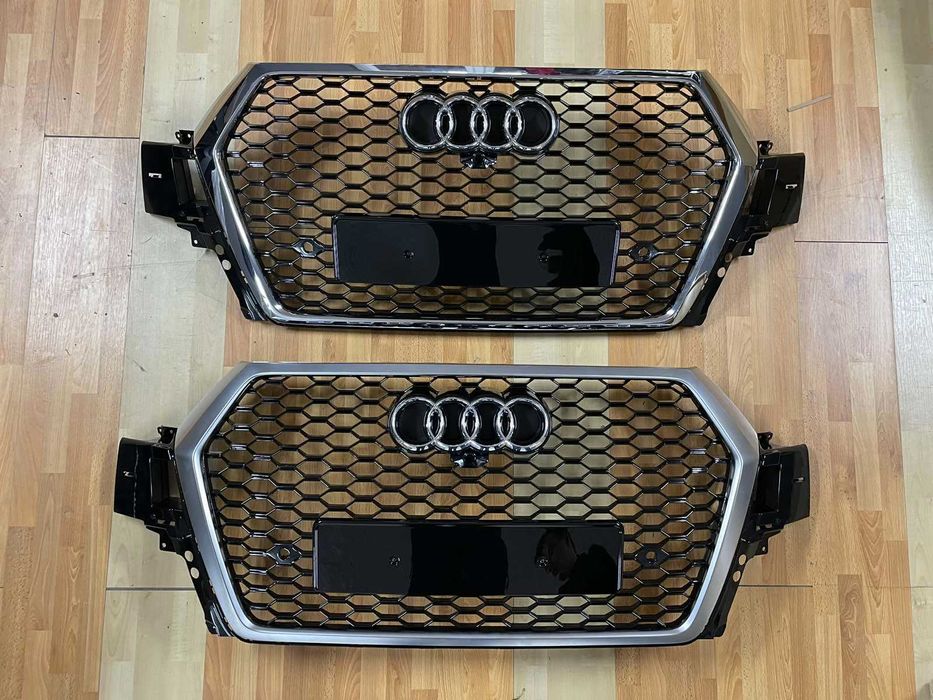 Решетка радиатора ку7 решотка audi Q7 4m 2015-2020 год ауди q7