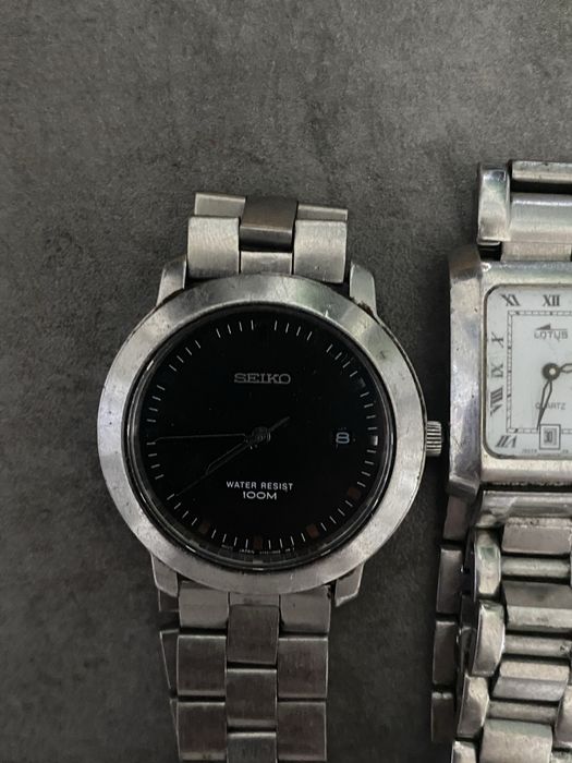 3 relogios seiko/lotus