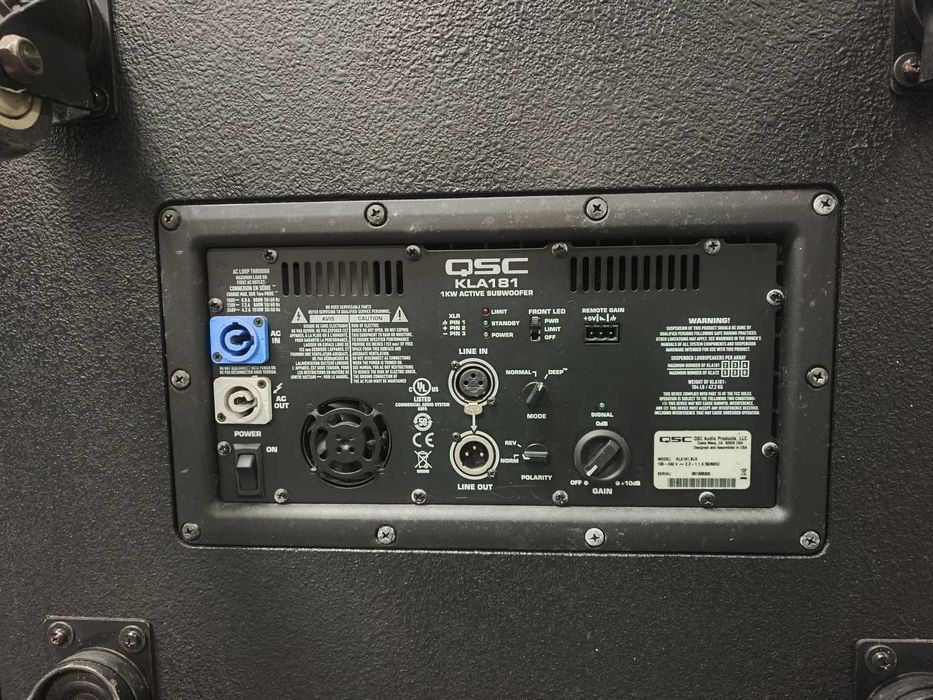 QSC | KLA181 + KW152 | Aktywny | Pokrowce | Nowy: 42 tys |