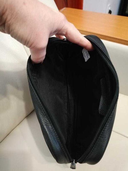 Чоловіча шкіряна сумка-мессенджер Galeria Kaufhof (Hімеччина)