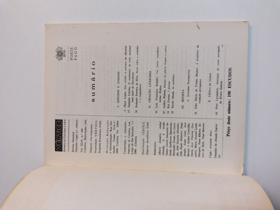 Revista Vértice n° 460