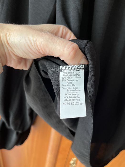 Bluzka hiszpanka czarna