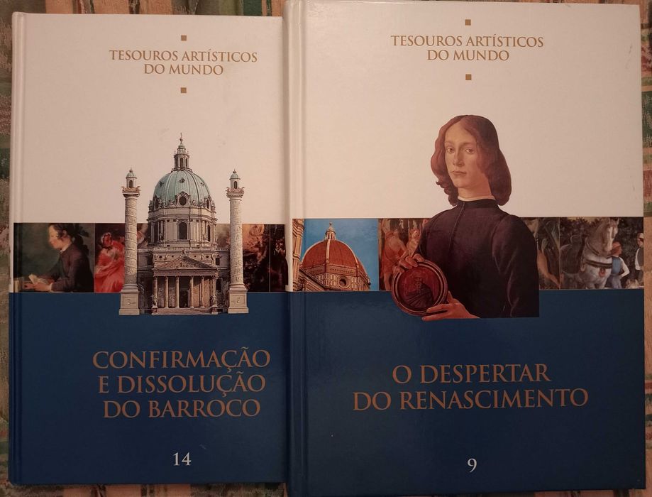 Tesouros Artísticos do Mundo volumes 9 e 14