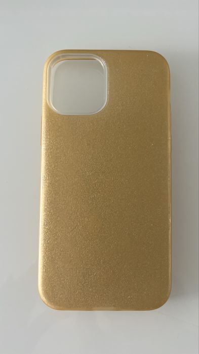 iPhone 12 Pro case etui pokrowiec Złoty Mickey Mouse Czarny z paskiem