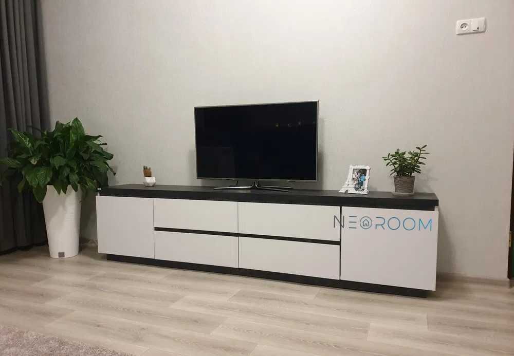 АКЦИЯ!!! Тумба под ТВ МИЯ в двух размерах 1656 или  2300 шириной.