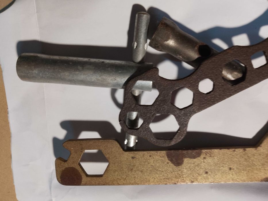 stare klucze rowerowe  - zestaw