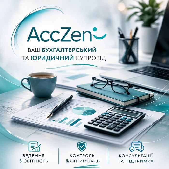 Реєстрація ФОП/ТОВ + бухгалтерський супровід | 
- Професійне