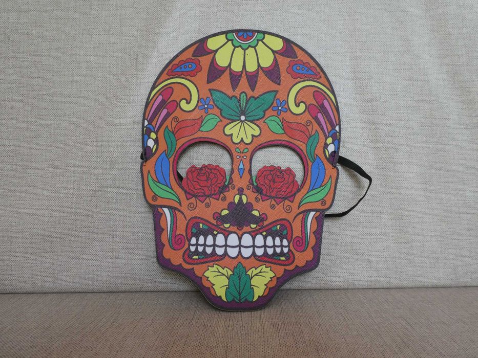 Máscara Caveira Mexicana Halloween