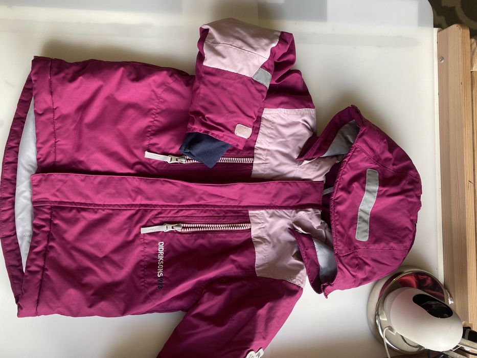 kurtka zimowa didriksons roz 100 (4/5 lat) rozowa