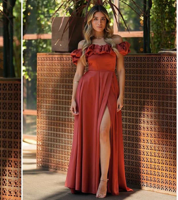 Vestido De cerimónia