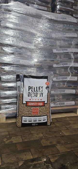 Pellet pelet 100% dębowy 0 spieku gwarancja