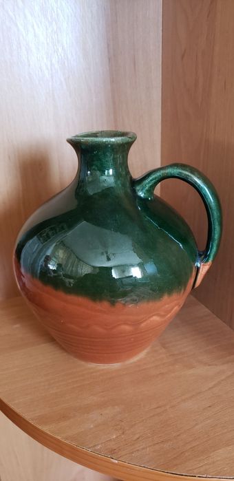 Чайний сервіз,майоліка,українська тематика.